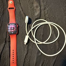 Unlocked Red Series 9 Apple Watch
