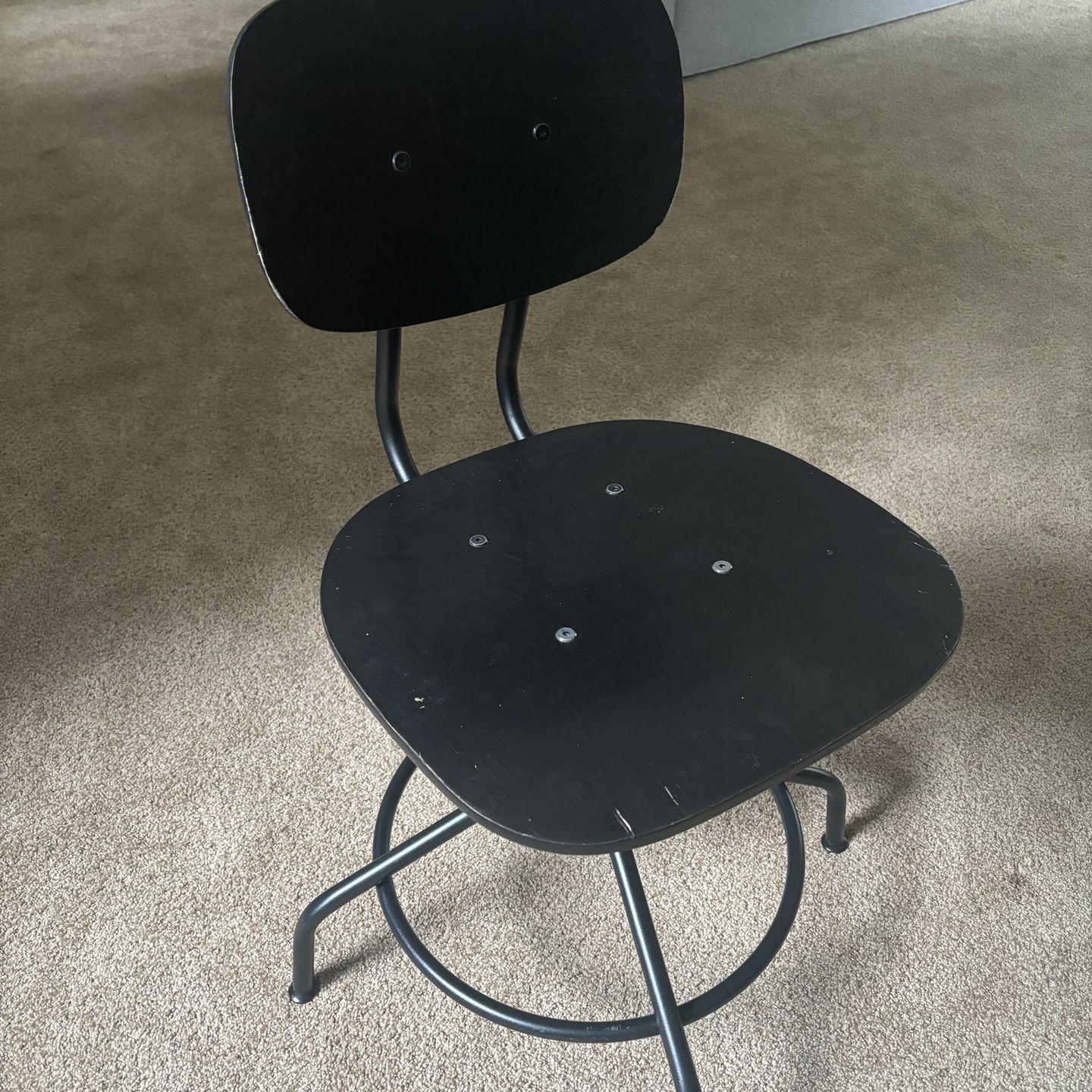 Black IKEA Swivel Chair (Kullaberg)