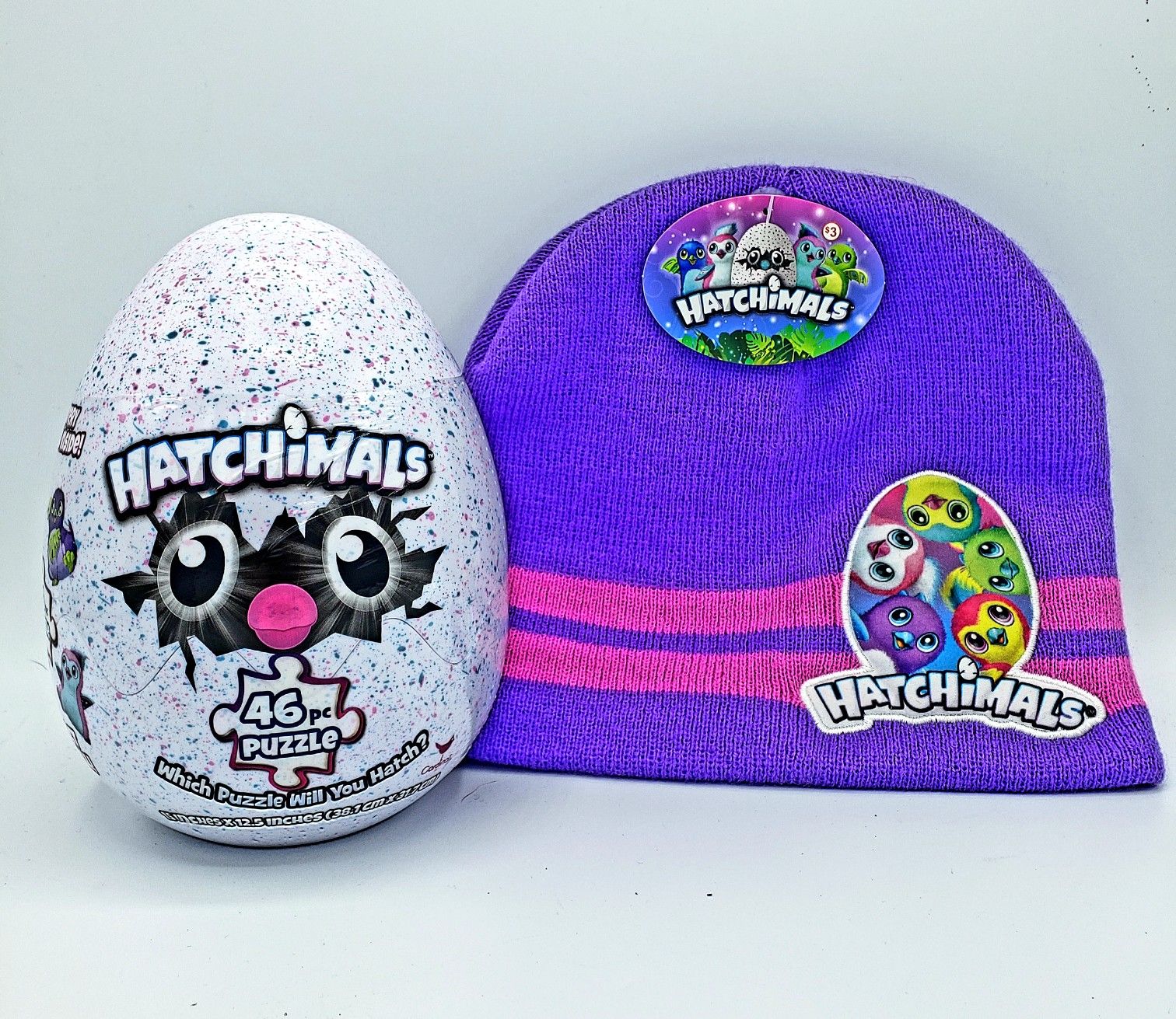 Hatchimals Mystery Puzzle Egg & Beanie Hat