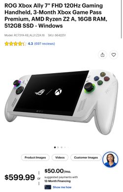 Xbox Rog Ally