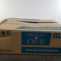 Marantz CD-52 Special Edition CD Player Hi-Fi with remote 