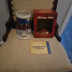 2005 Budweiser Holiday Stein 