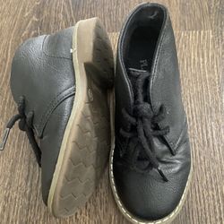 Boys Black Dress Shoes Size 10 Toddler By The Childrens Place 