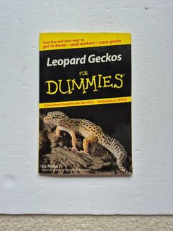 Leopard Geckos For Dummies Book By Liz Palika