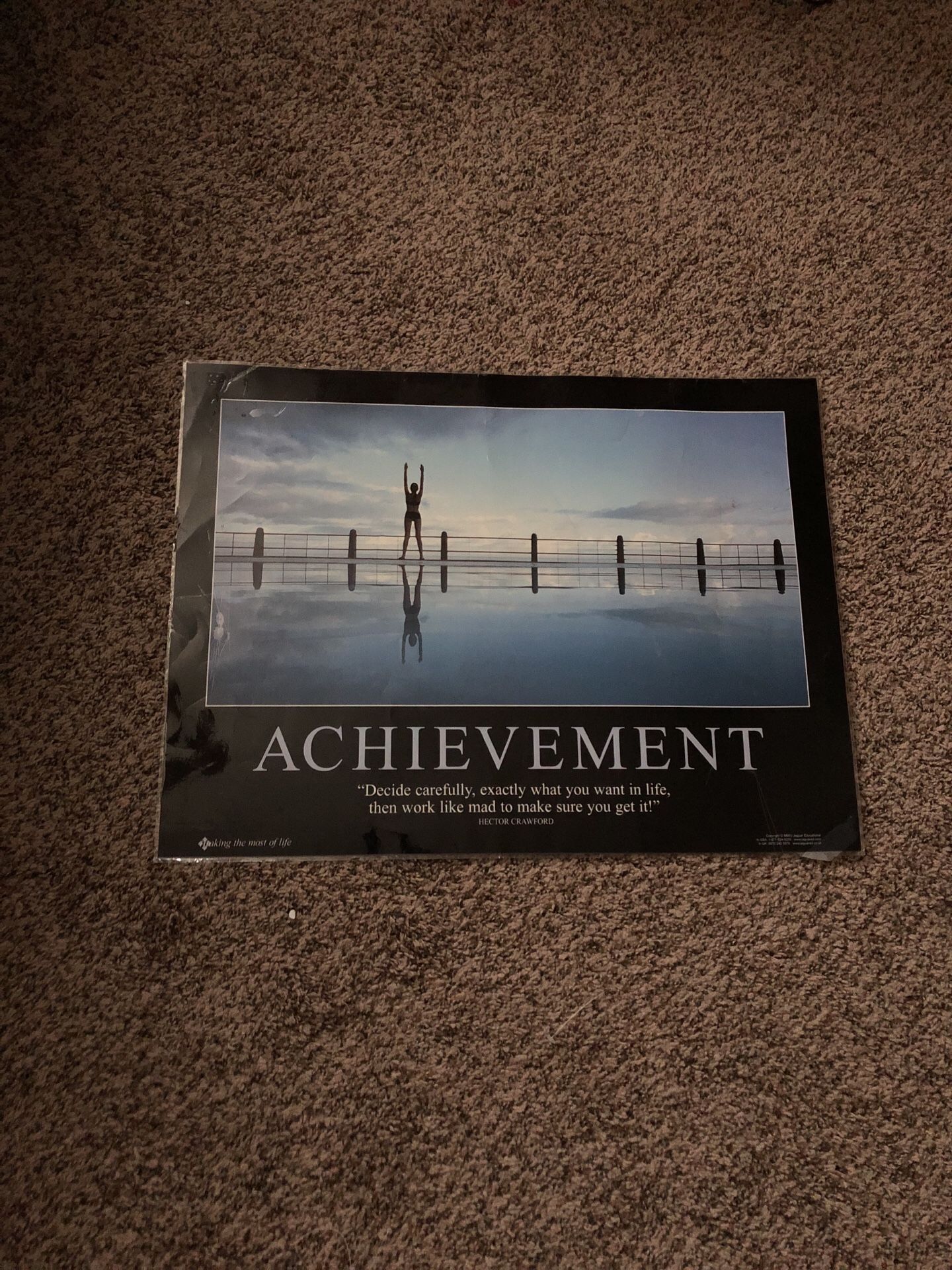 Achievement poster