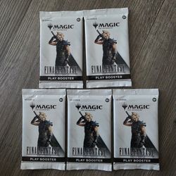 Magic The Gathering Final Fantasy Boosters