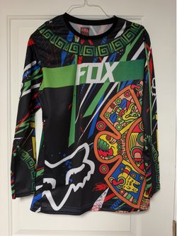 Fox Racing black long sleeve size large