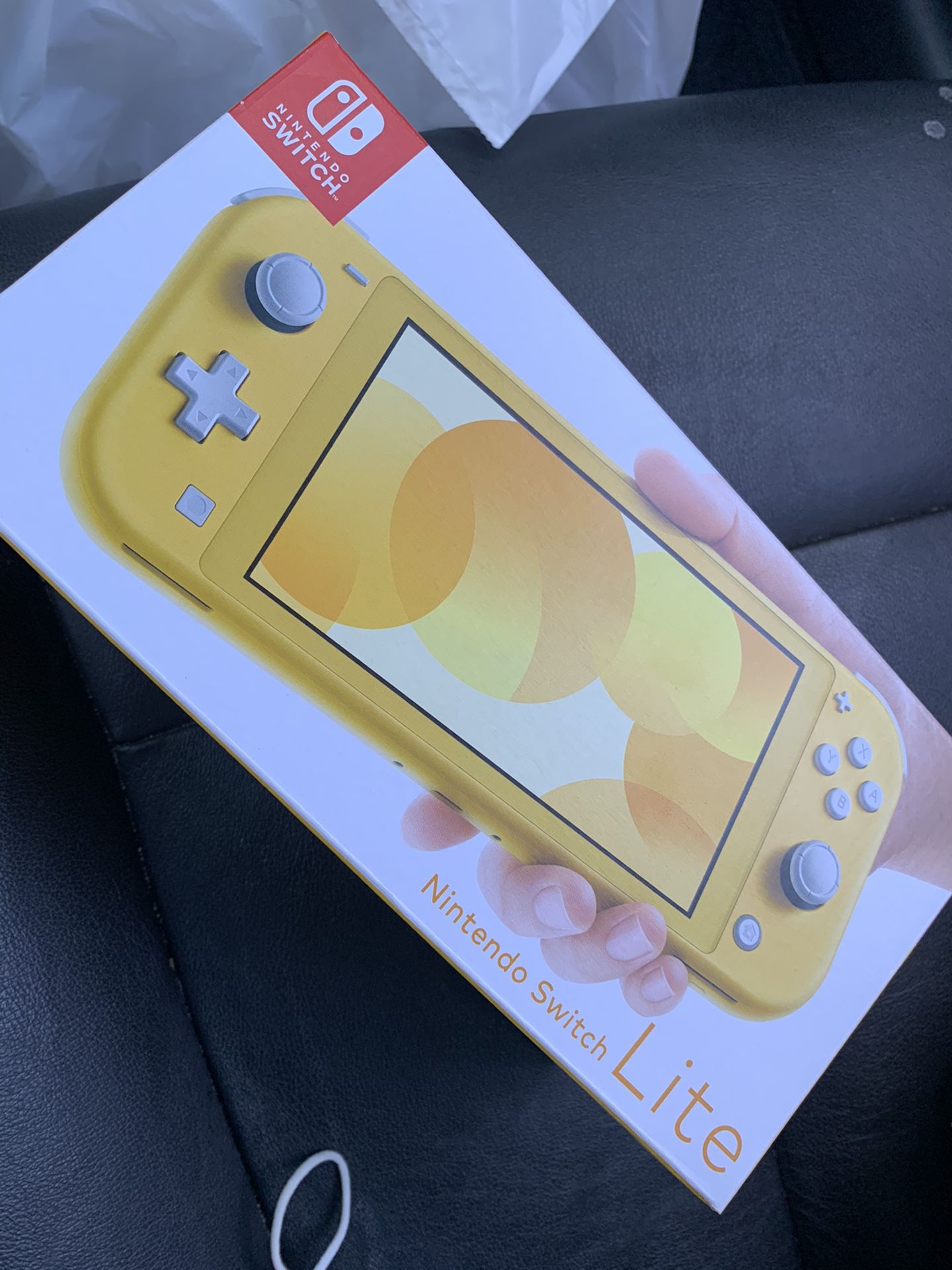 Yellow Nintendo Switch Lite