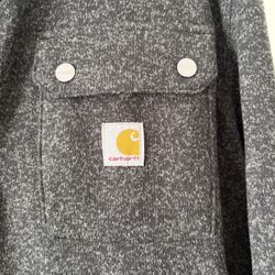 Carhartt Men's Relaxed Fit Midweight Quarter-Zip Pocket Sweater Fleece