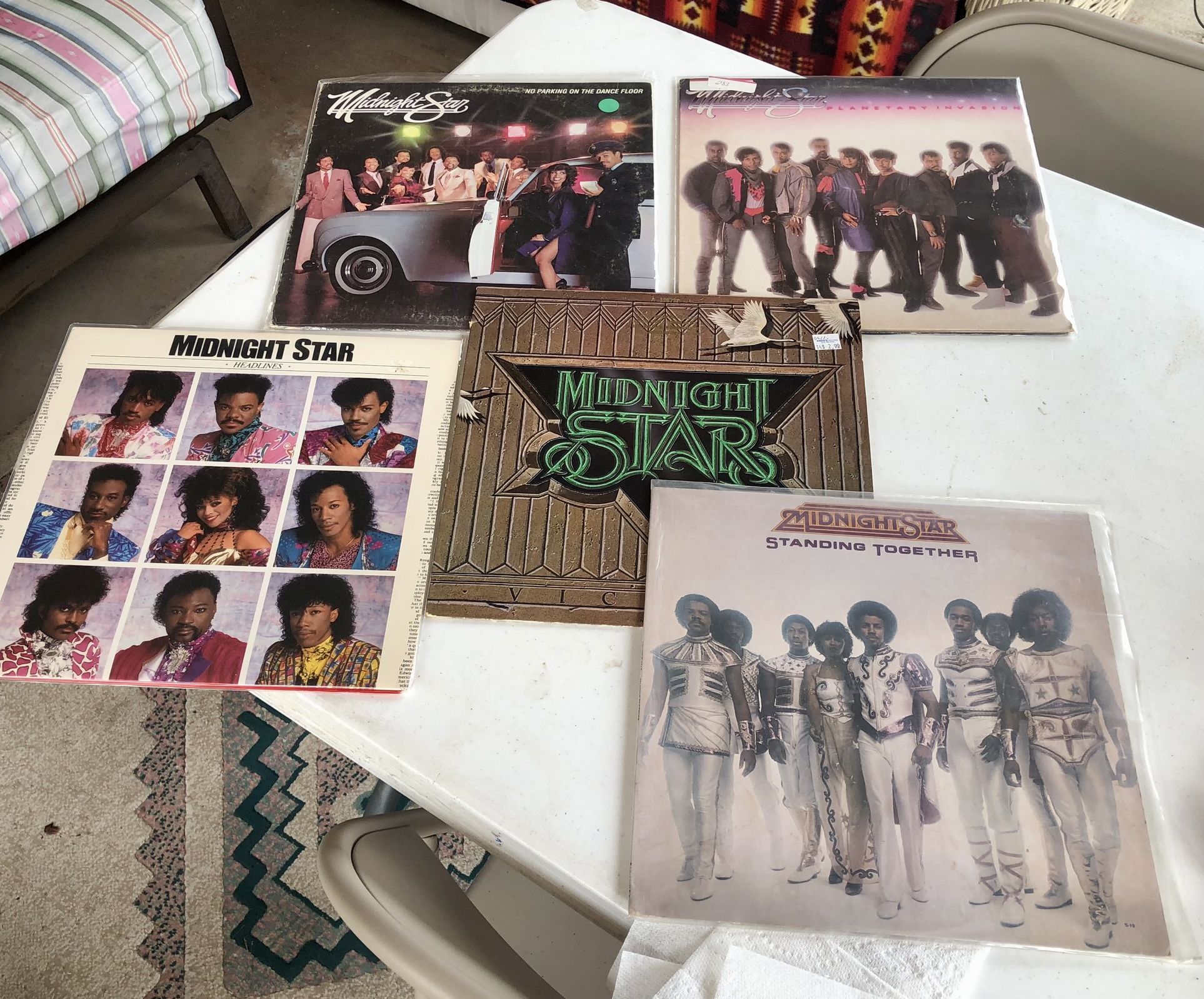 Vintage Vinyl Records Midnight star