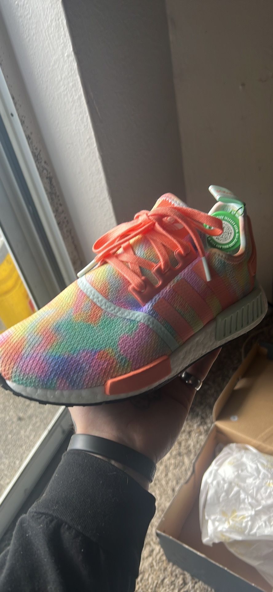 Adidas NMD tie-dye Color Way Size 8