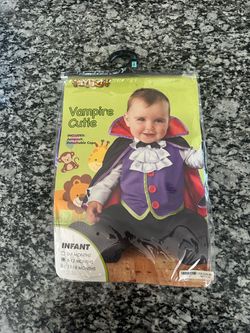 Halloween vampire costume 6-12 months