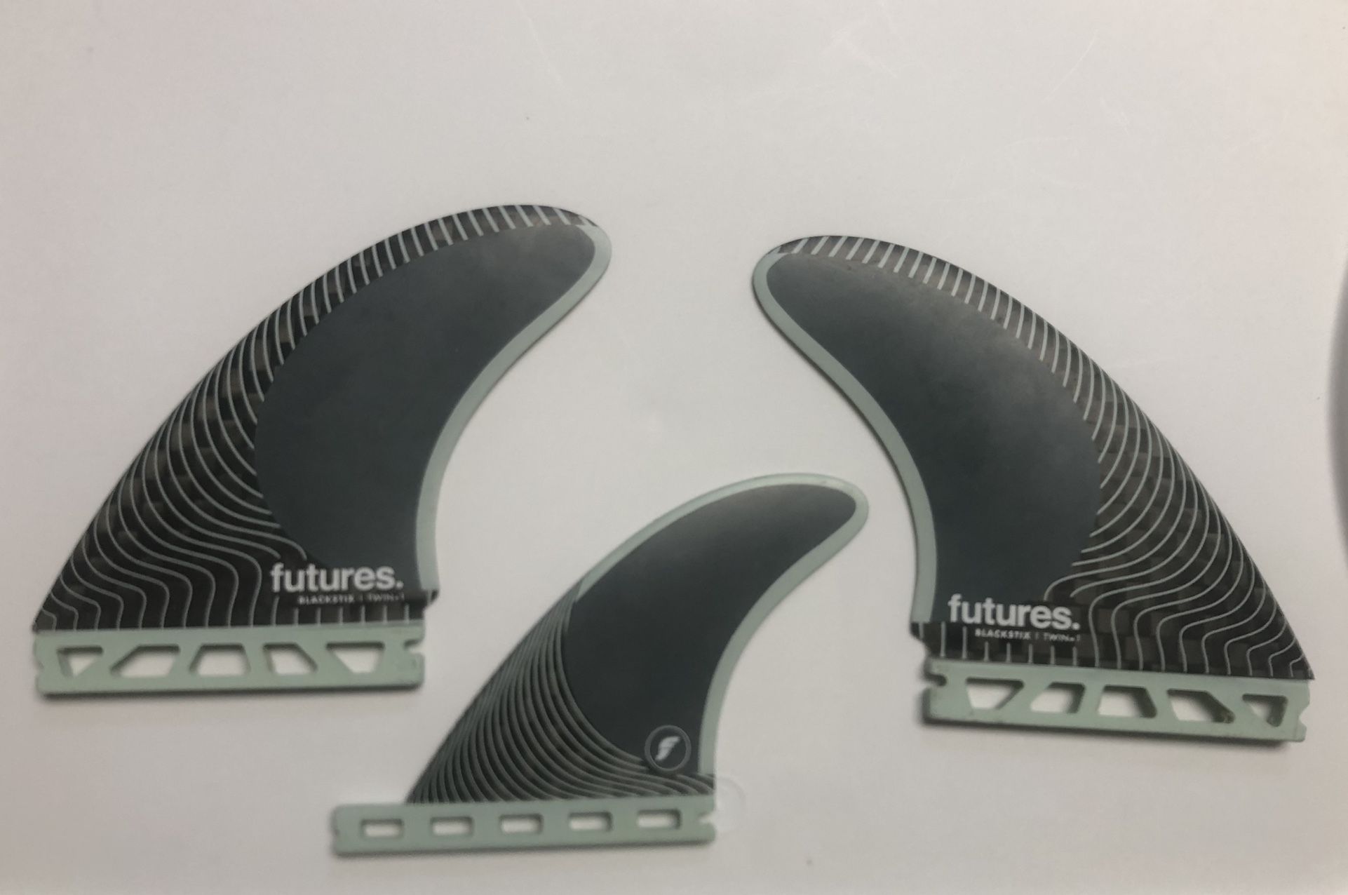 Futures fins Blackstix Twin + 1 surfboard fins