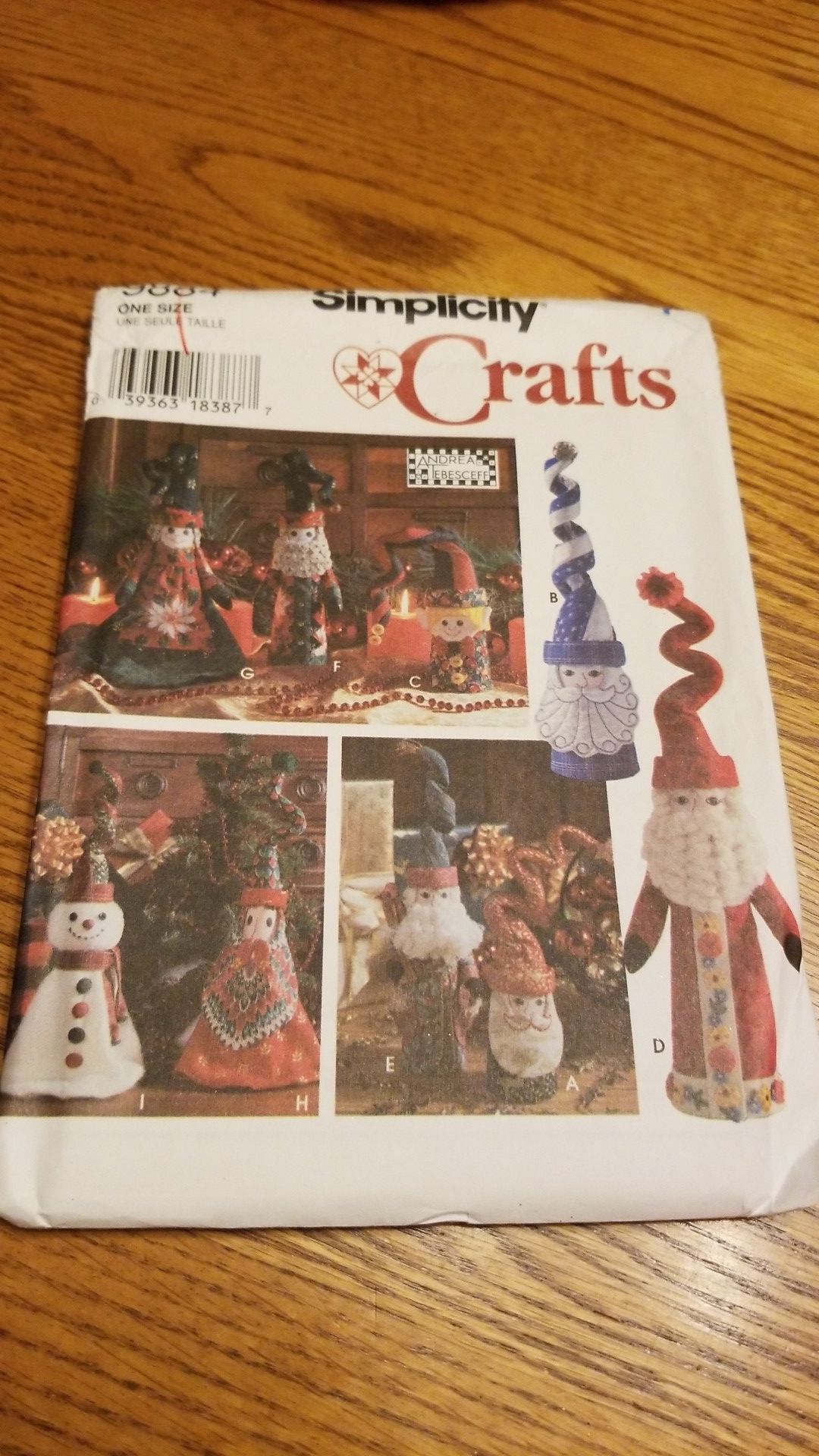 Christmas crafts! Simplicity Crafts Pattern