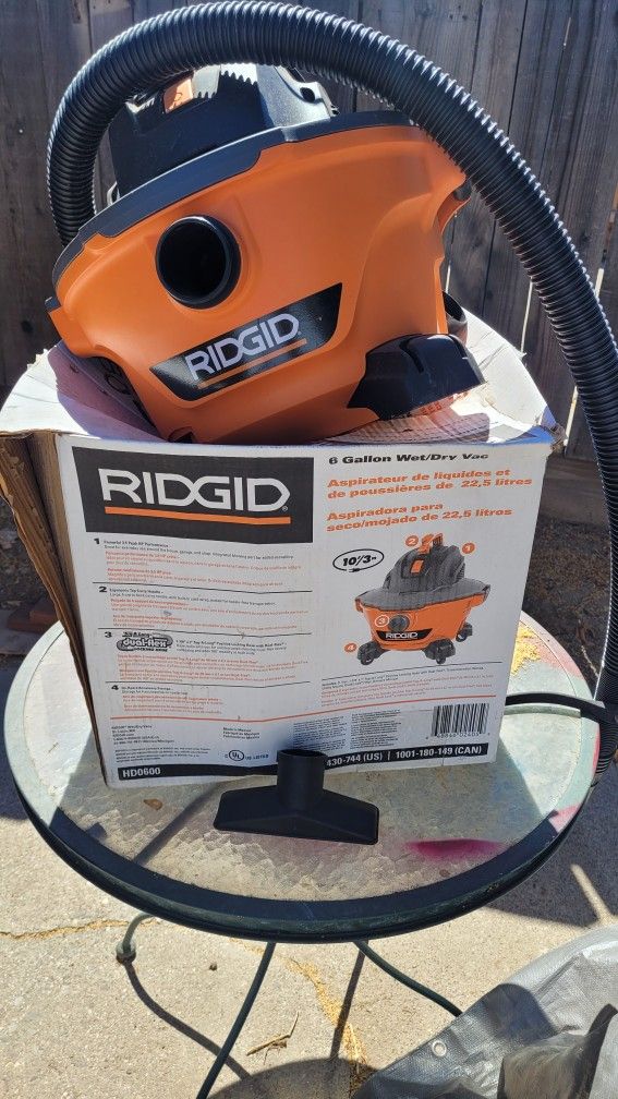 6 Gallon Wet & Dry Vac Rigid