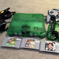 N64 Green Console