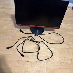 AOC 24" FHD 1920x1080 1ms 144Hz FreeSync Black G2490VX Gaming Monitor