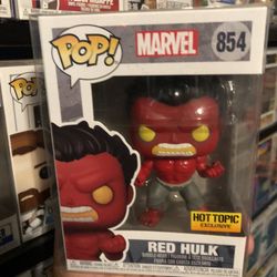 Marvel Red Hulk Funko Pop