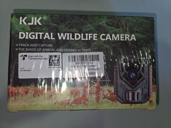 KJK Trail Camera 36MP 2.7K, Mini Game Camera with Night Vision