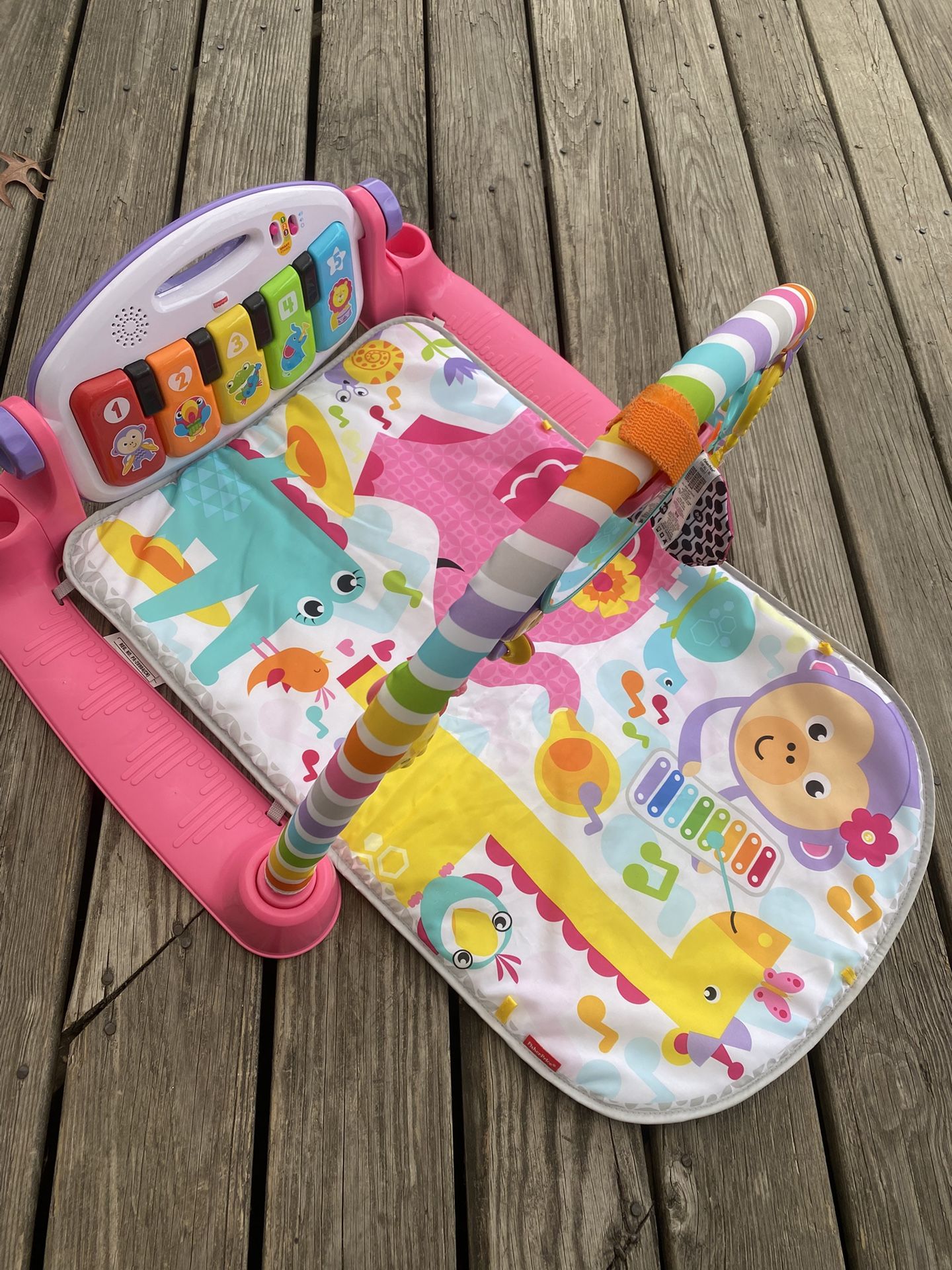 Fisher Price Piano Gym Pink