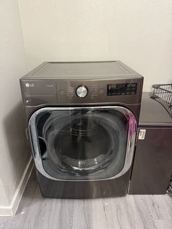 LG ThinQ Front-Load Dryer