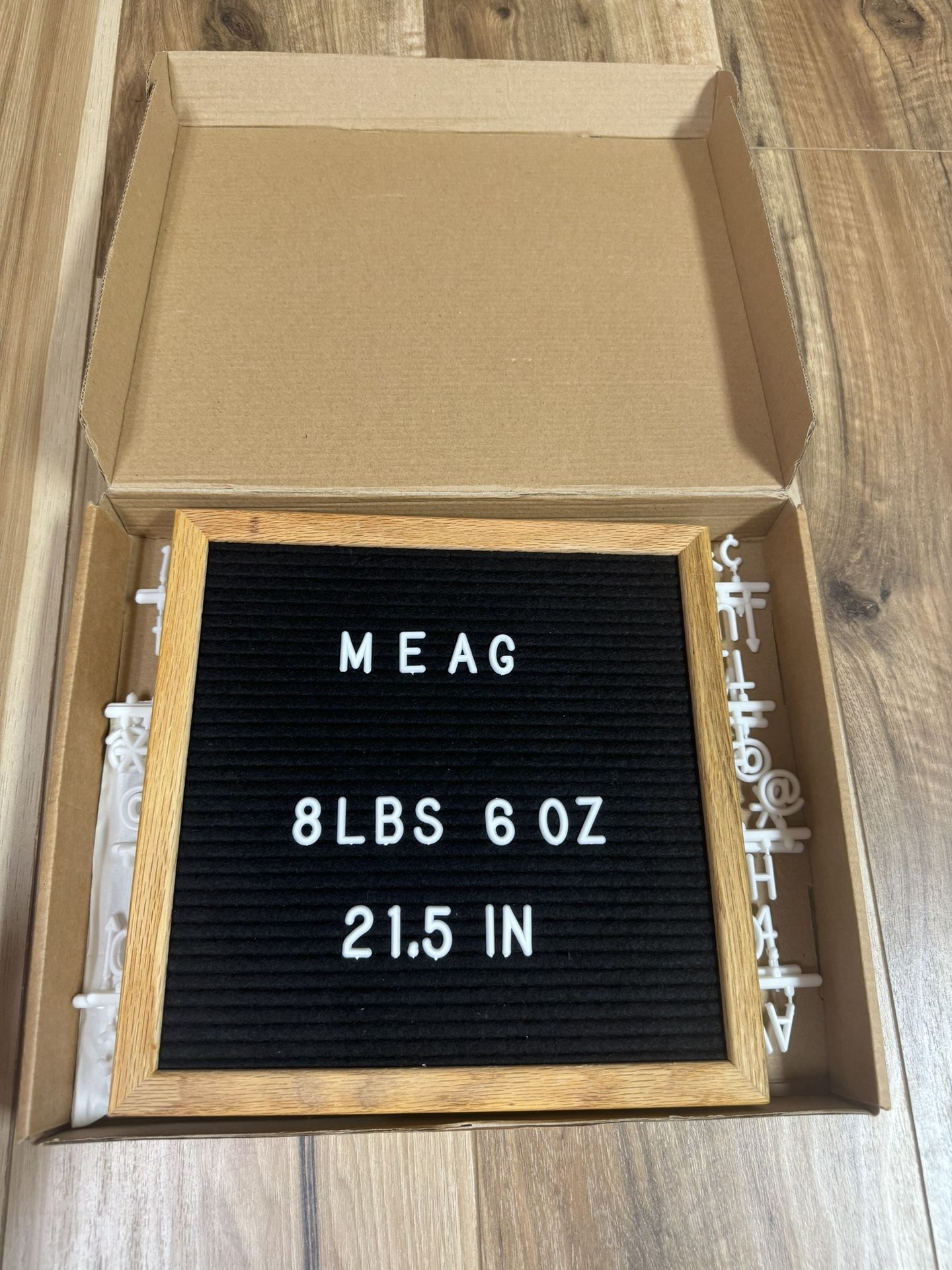 Felt Letter Board Sign