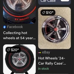 Hot Wheels Redline Super Rally Car Case Brand New With 2 Collector Cars From The 1970s And Two Rare McDonald's Cars! $90.00 Value -$50.00  