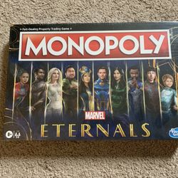Monopoly: Marvel Studios' Eternals Edition Board Game for Marvel Fans
