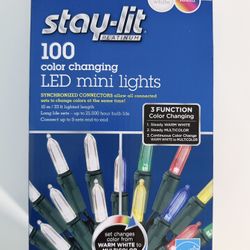 Sylvania Stay-Lit 100 LED Mini Lights