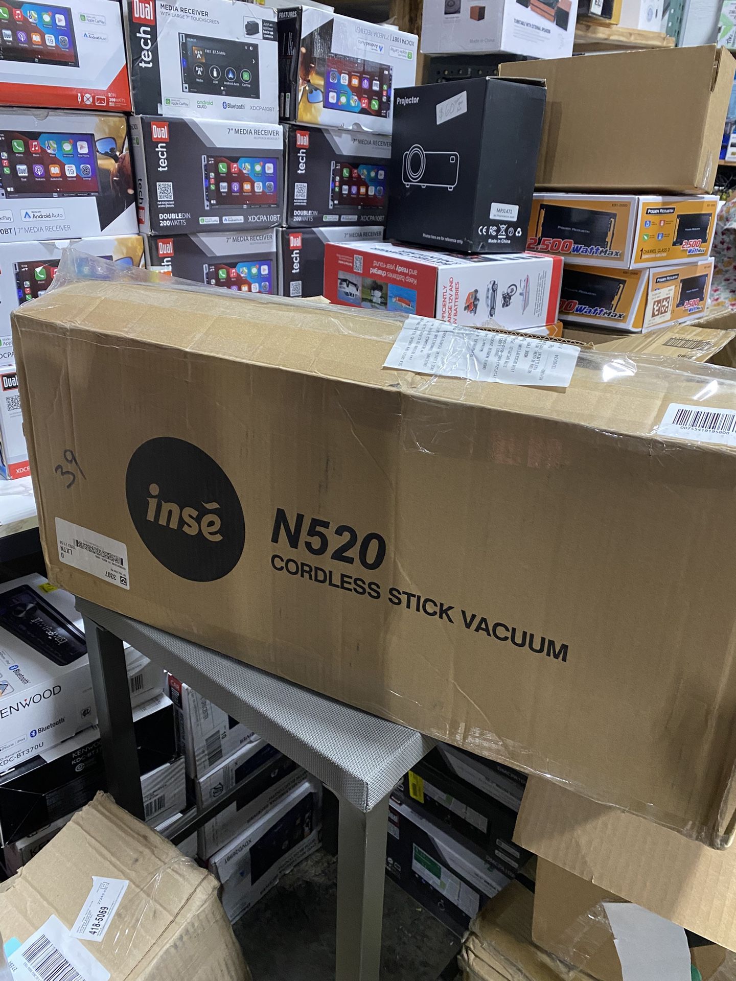 INSE Cordless Vacuum Cleaner, 6 in 1 Powerful Suction Lightweight Stick Vacuum
