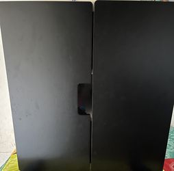 Ikea Wooden Small Cabinet With 2 Shelves