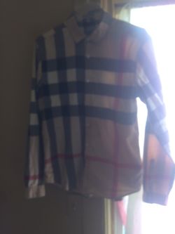 Burberry shirt org print