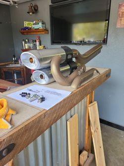 Harley davidson exhaust system
