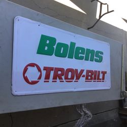 Troy Bilt Metal Sign 48x22 see pictures