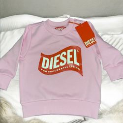 Diesel Kids Girls Sweatshirt 9-12M +