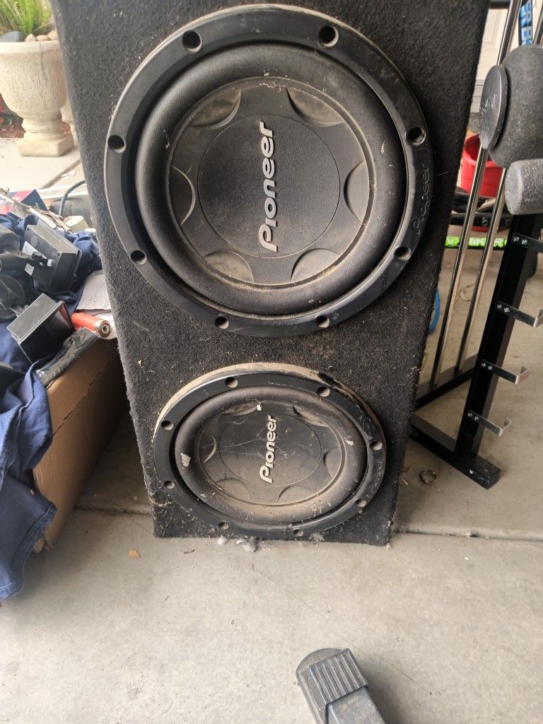 Speakers 10" Pioneer