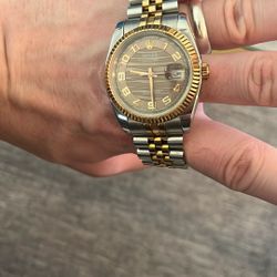 Rolex Oyster Perpetual Datejust 2tone. Arabic Style