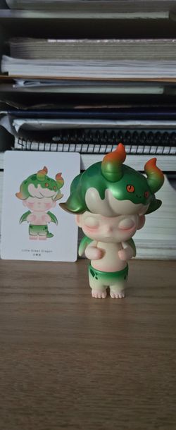 Dimoo World - Retro Series (Little Green Dragon) Figure
