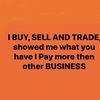 I “BUY” SELL”  AND TRADE