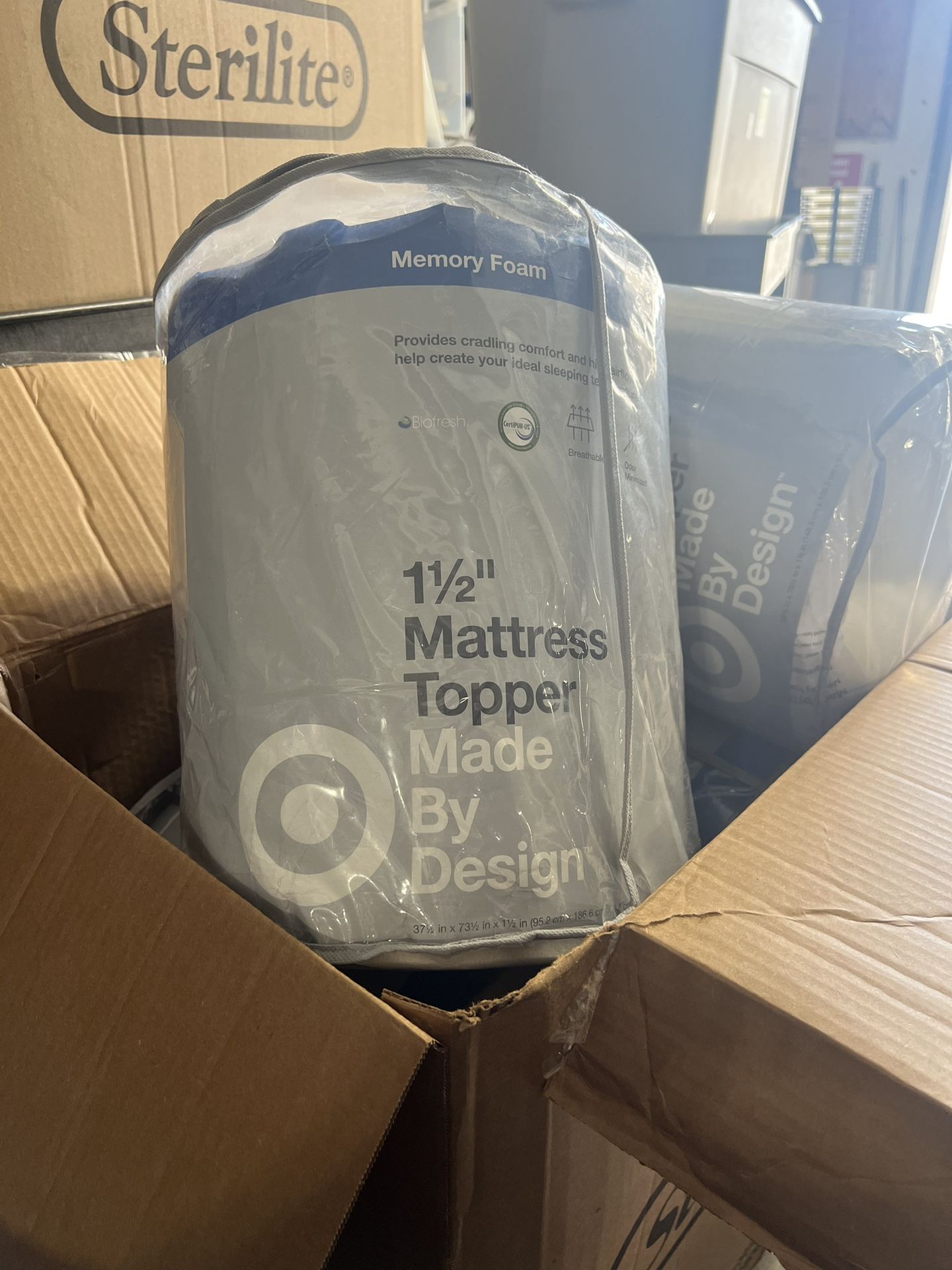1 1/2 Mattress Topper Made By Design