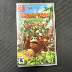 Donkey Kong Country Returns HD for Nintendo Switch New