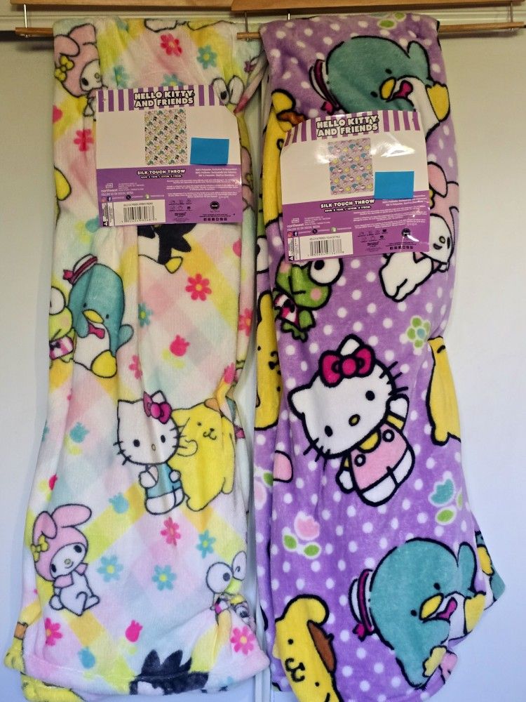 💜 Hello Kitty And Friends Blankets 💜