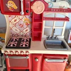 14 Inches By 18 Inches  Doll Play Kitchen $4.00
