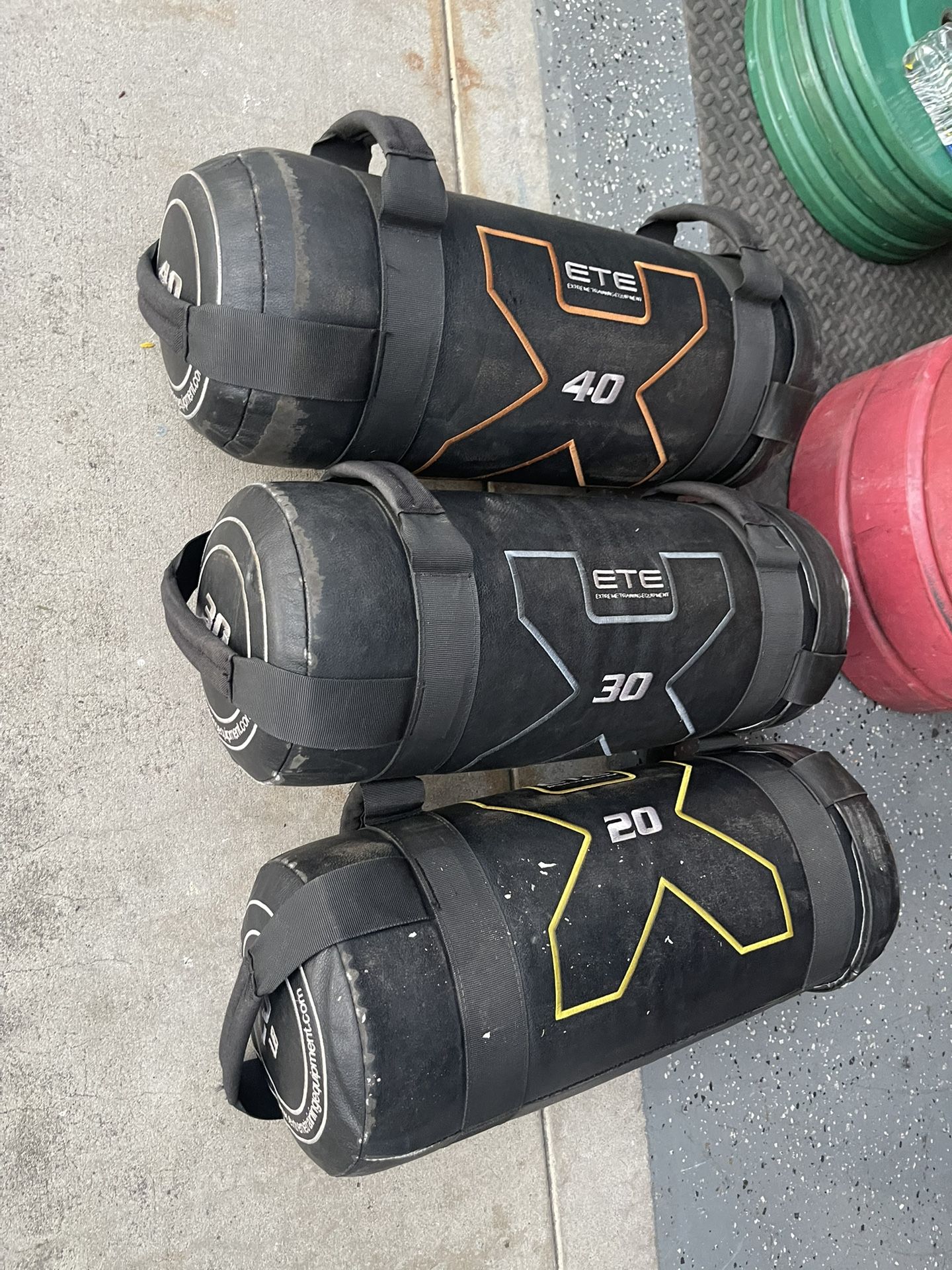 Ete Power Weight Exercise Bags