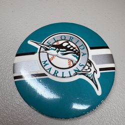 Florida Marlins Vintage Pin Back Button