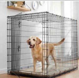 Frisco XX-Large Heavy Duty Single Door Wire Dog Crate, 54 inch