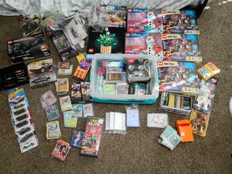 Entire Collection worth $2155+ Pokemon,Yugioh,sports,lego,mattel,hotwheels,uno,etc