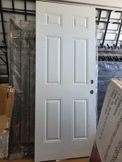 Exterior door slab