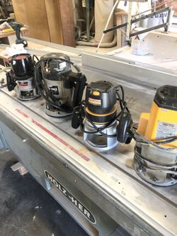 Craftsman, and porter cable Routers