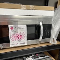 Microwave-LG Brand New Microwave With 1 Year Warranty 